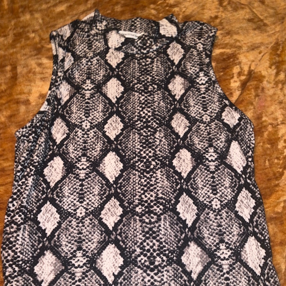 Snake skin shirt